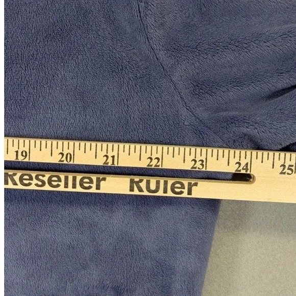 32 Degrees Heat Sleepwear Plush Hooded Lounger Robe S M Purple - Picture 5 of 9